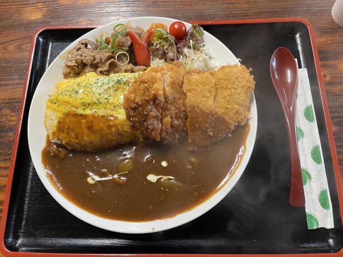 奥槍戸山の家のカレー