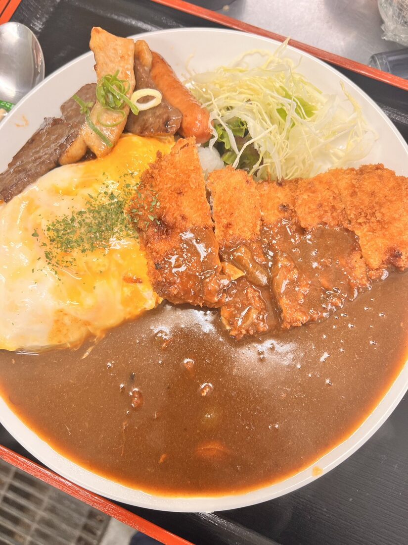 奥槍戸山の家のカレー